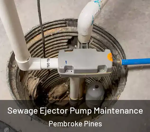  Sewage Ejector Pump Maintenance Pembroke Pines